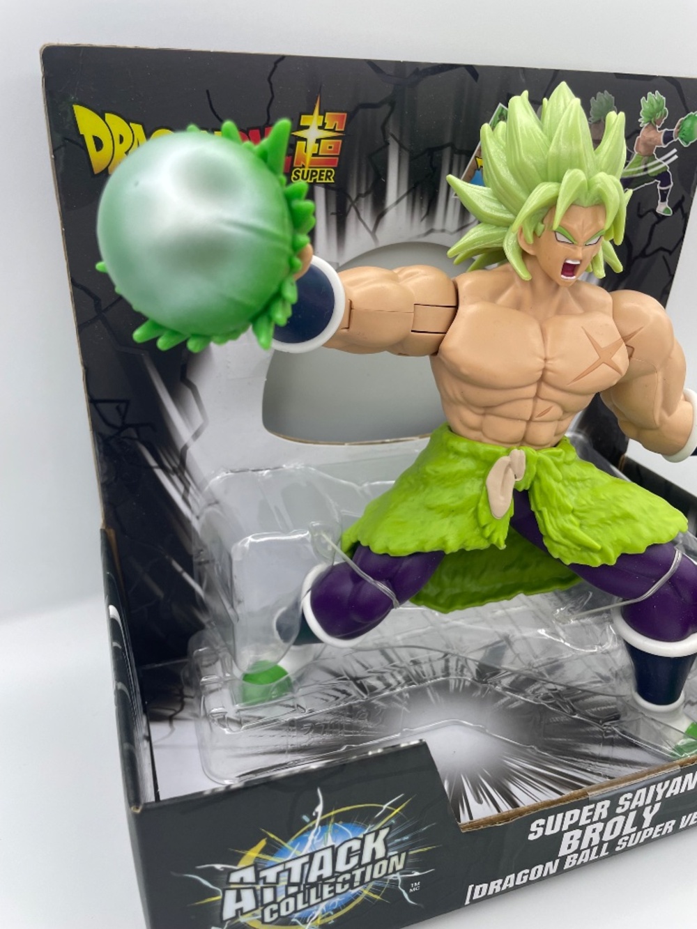 Dragon Ball super Saiyan Broly action figure Attack Collection - Picture 4 of 11